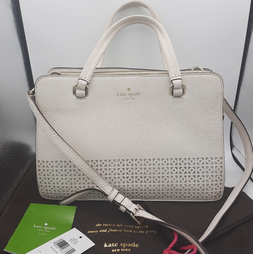 Kate Spade Lise Wakefield Lane handbag in Mortar